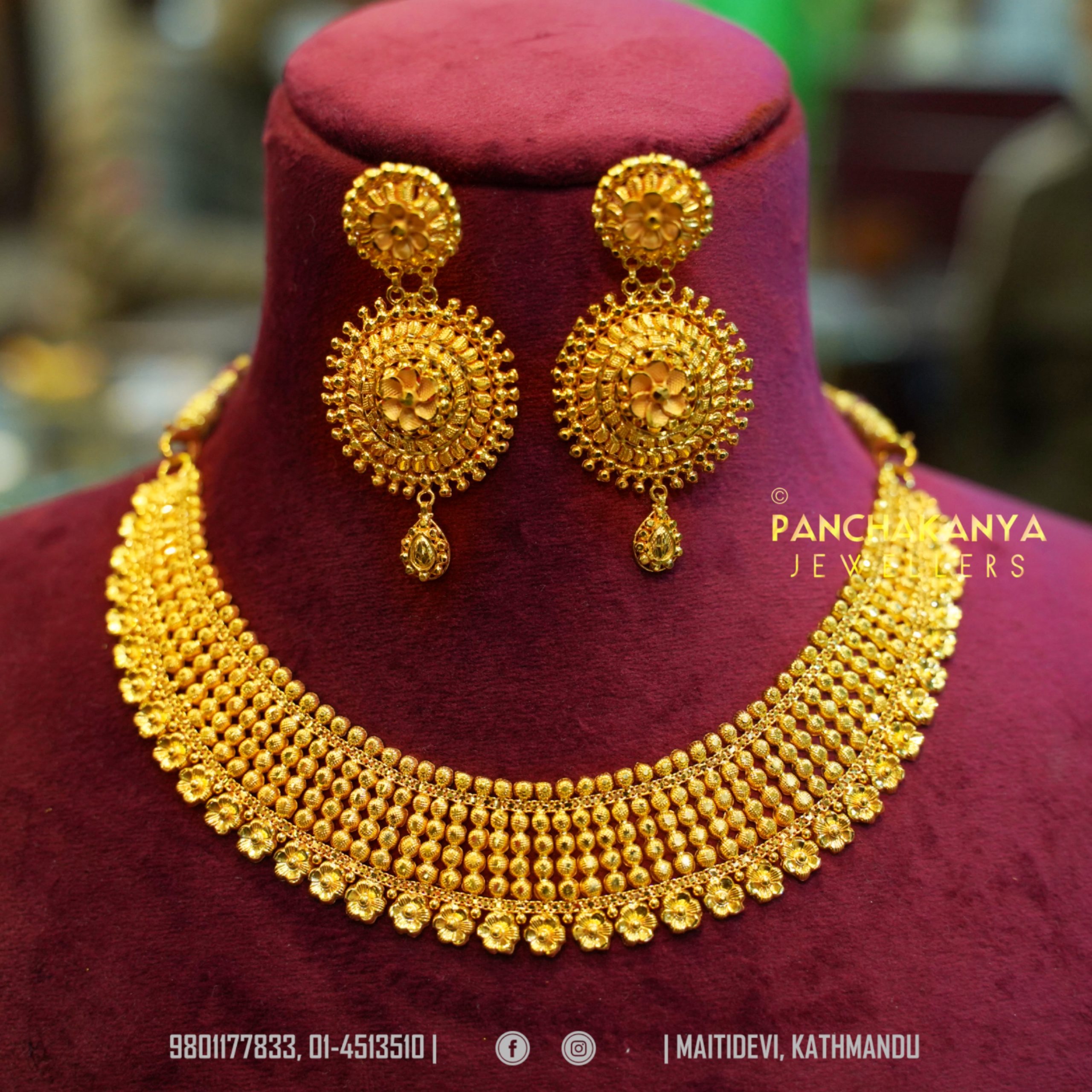 Purpose Jewelry Nepali Necklace in Gold - Organic Bunny
